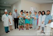Echipa Fundaţiei lui Vlad Plahotniuc “Edelweiss”, în vizită la maternitatea din Cimişlia Echipa Fundaţiei lui Vlad Plahotniuc “Edelweiss”, în vizită la maternitatea din Cimişlia